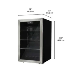 Danby Beverage Center 19" - DBC045L1SS Stainless Outlet