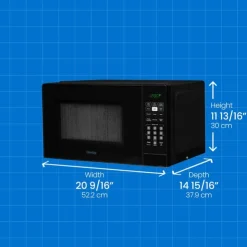 Danby Microwave 900 21" DBMW1121BBB Black Outlet