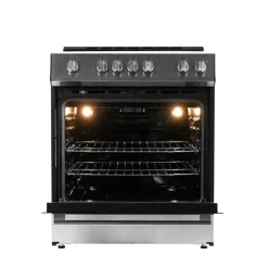 Danby Range 30" Electric Glass-Ceramic - DRRM300BSSC Stainless Outlet