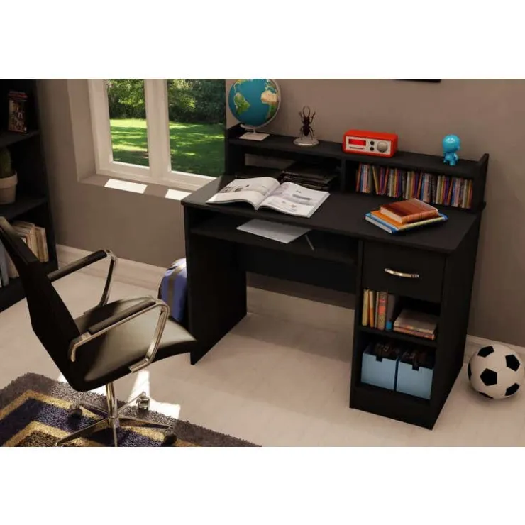 Meubles South Shore Desk - South Shore PURE BLACK Online