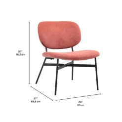 Dining Chair - Coral Light Coral Outlet