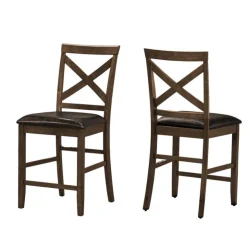 Monarch Dining Chair (set of 2) - Walnut Discount