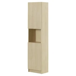 Meubles South Shore 2-door bookcase - South Shore Bleached Oak Clearance