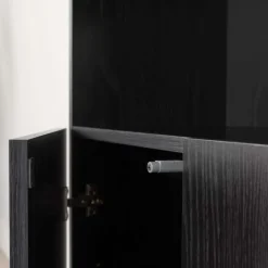 Meubles South Shore 4-door bookcase - South Shore Black Oak