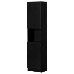 Meubles South Shore 2-door bookcase - South Shore Black Oak New