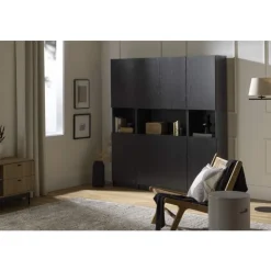Meubles South Shore 2-door bookcase - South Shore Black Oak New