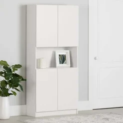 Meubles South Shore 4-door bookcase - South Shore Pure White Outlet