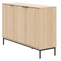 Nexera 3-Door Buffet Natural blonde oak Online