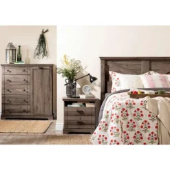 Meubles South Shore Door Chest With 5 Drawers - South Shore FALL OAK Sale