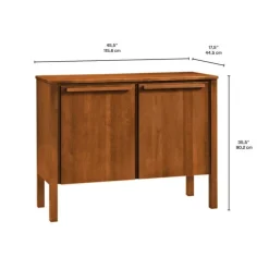 Arboit Poitras 2-Door Server BROWN New