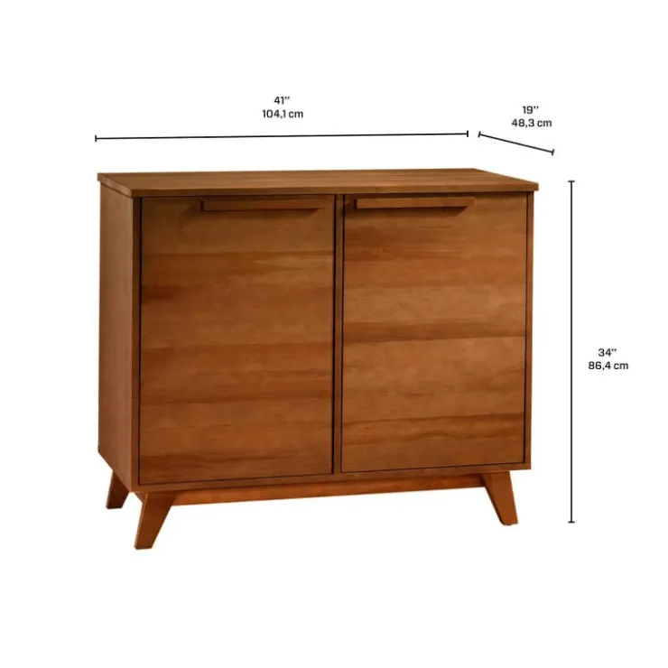 Arboit Poitras 2-Door Server - Brown