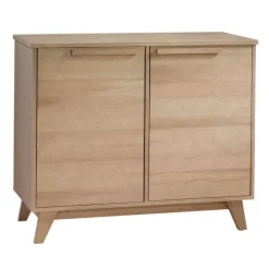 Arboit Poitras 2-Door Server - Greige Hot