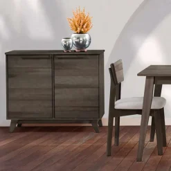 Arboit Poitras 2-Door Server - Slate Hot