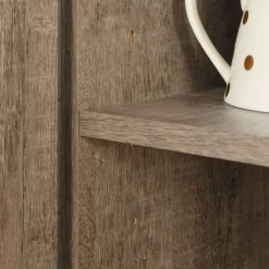 Meubles South Shore 4-Door Storage Cabinet - South Shore Weathered Oak Online
