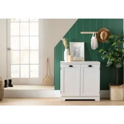 Meubles South Shore 2-Door Storage Cabinet - South Shore Pure White Sale