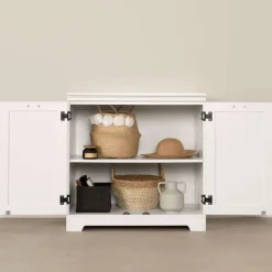 Meubles South Shore 2-Door Storage Cabinet - South Shore Pure White Sale