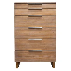 5-Drawer Chest Natural / Pacan Outlet