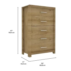 MEQ 5-Drawer Chest - SESAME Clearance
