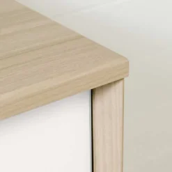 Meubles South Shore 5-Drawer Chest - South Shore Soft Elm and White Clearance