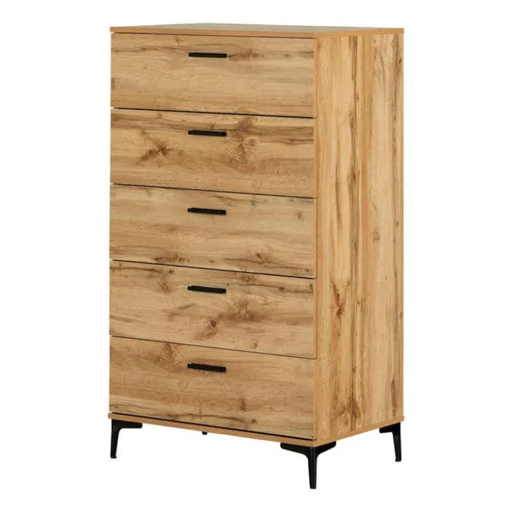 Meubles South Shore 5-Drawer Chest - South Shore Nordik Oak Sale