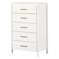 Meubles South Shore 5-Drawer Chest - South Shore Pure White Discount