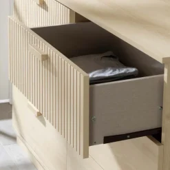 Meubles South Shore 6-Drawer Chest - South Shore Bleached Oak Best