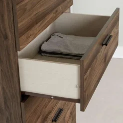 Meubles South Shore 5-Drawer Chest - South Shore Natural Walnut Discount