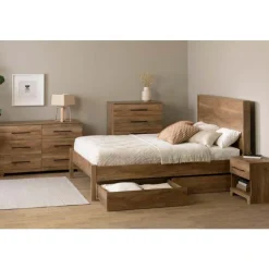 Meubles South Shore 5-Drawer Chest - South Shore Natural Mango Wood Best