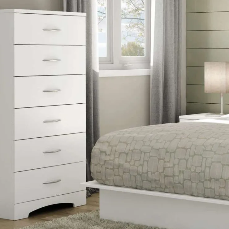 Meubles South Shore 6-Drawer Chest - South Shore PURE WHITE Best