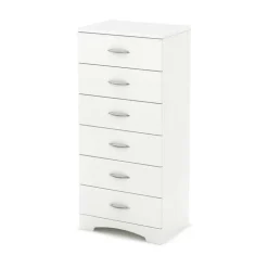 Meubles South Shore 6-Drawer Chest - South Shore PURE WHITE Best