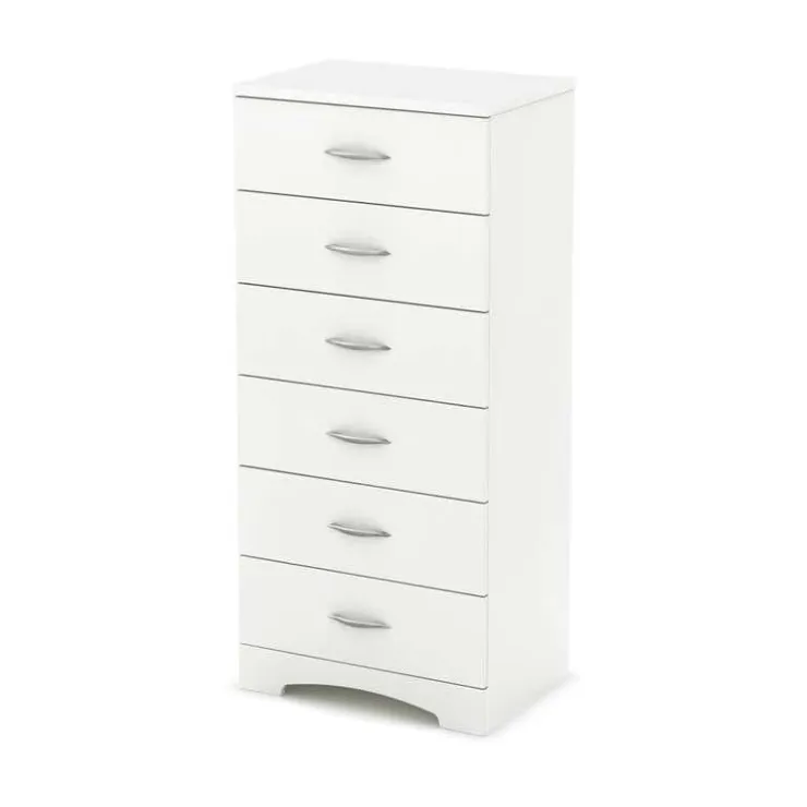 Meubles South Shore 6-Drawer Chest - South Shore PURE WHITE Best