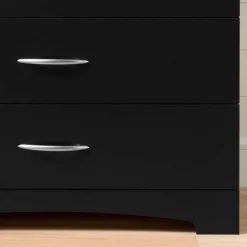 Meubles South Shore 5-Drawer Chest - South Shore PURE BLACK Best