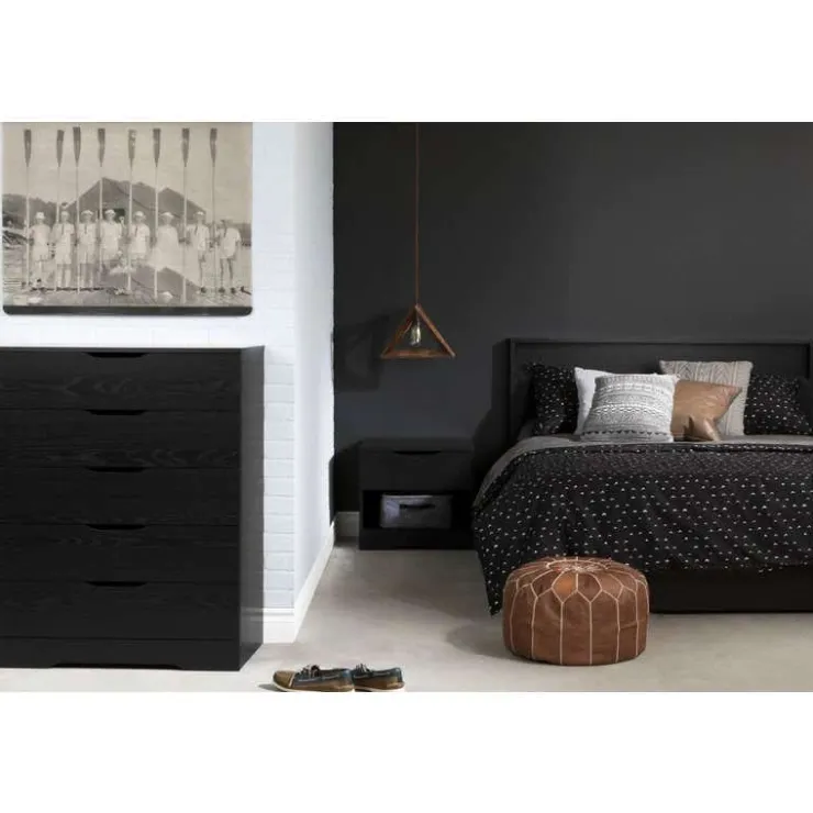 Meubles South Shore 5-Drawer Chest - South Shore Black Oak Sale