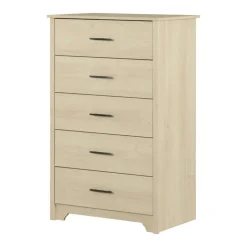 Meubles South Shore 5-Drawer Chest - South Shore Bleached Oak New