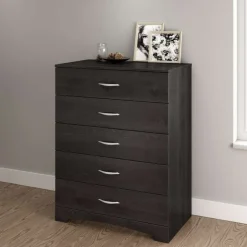 Meubles South Shore 5-Drawer Chest - South Shore GRAY OAK Clearance