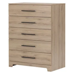Meubles South Shore 5-Drawer Chest - South Shore RUSTIC OAK Sale