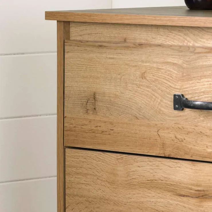 Meubles South Shore 5-Drawer Chest - South Shore Nordik Oak Best