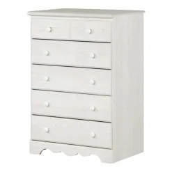 Meubles South Shore 5-Drawer Chest - South Shore White Pine Online