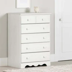 Meubles South Shore 5-Drawer Chest - South Shore White Pine Online