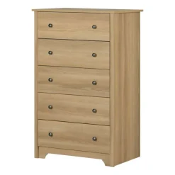 Meubles South Shore 5-Drawer Chest - South Shore Natural Ash Discount