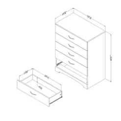Meubles South Shore 5-Drawer Chest - South Shore Chocolate Sale