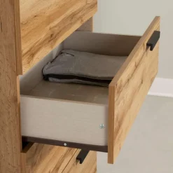 Meubles South Shore 5-Drawer Chest - South Shore Nordik Oak Outlet