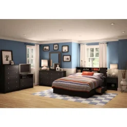 Meubles South Shore 5-Drawer Chest - South Shore PURE BLACK Best