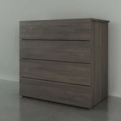 Nexera 4-Drawer Chest, Bark Grey Online
