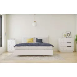 Nexera 3-Drawer Chest, - White Sale