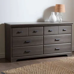 Meubles South Shore 6-Drawer Double Dresser - South Shore Gray Hot