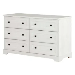 Meubles South Shore 6-Drawer Dresser - South Shore White Outlet