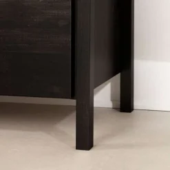 Meubles South Shore 6-Drawer Dresser - South Shore Rubbed Black Clearance