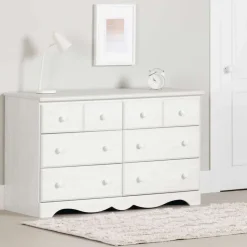 Meubles South Shore 6-Drawer Dresser - South Shore White Pine