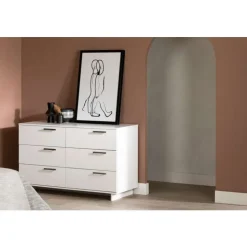 Meubles South Shore 6-Drawer Dresser - South Shore Pure White Sale